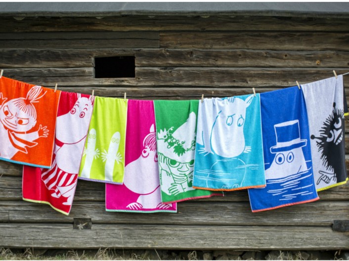 Moomin prosoape baie plaja