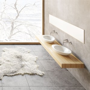 AMIRA by SPATIO - Lavoare baie din marmura compozit