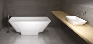 LUANA by SPATIO - Lavoare baie din marmura compozit