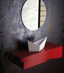 OLIMPIA by SPATIO - Lavoare baie din marmura compozit