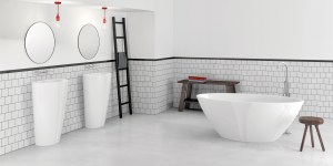 SILVIA by SPATIO - Lavoare baie din marmura compozit