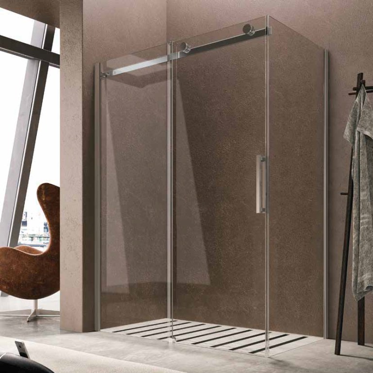 Cabină de duș Fluida FW+FP Glass 1989