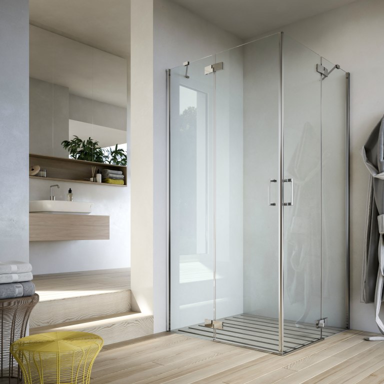 Cabină de duș cu uși batante Soho MC Glass 1989
